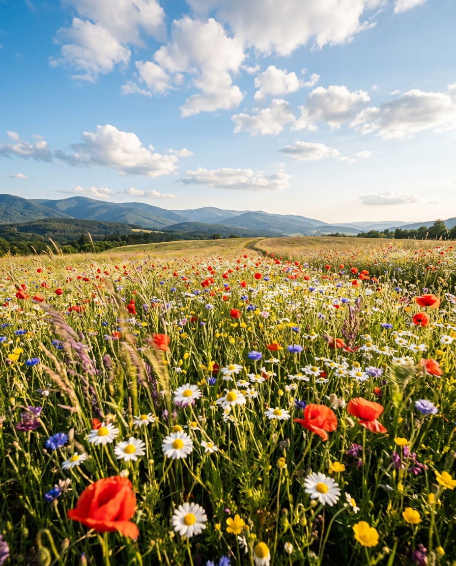 Wildflower meadow
